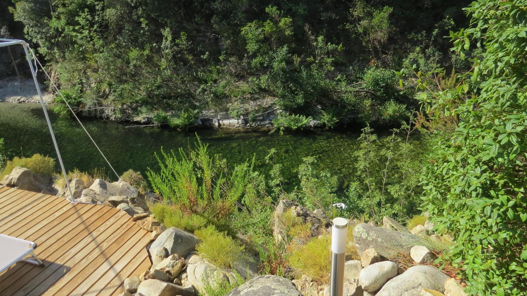 Villa Les Pieds Dans L'Eau Le Pont du Travo Extérieur photo